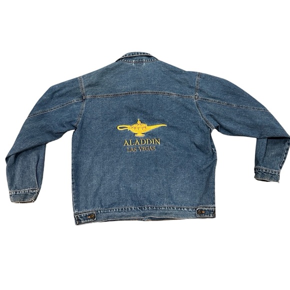 Aladdin Las Vegas Denim Jacket Size L - Picture 1 of 7